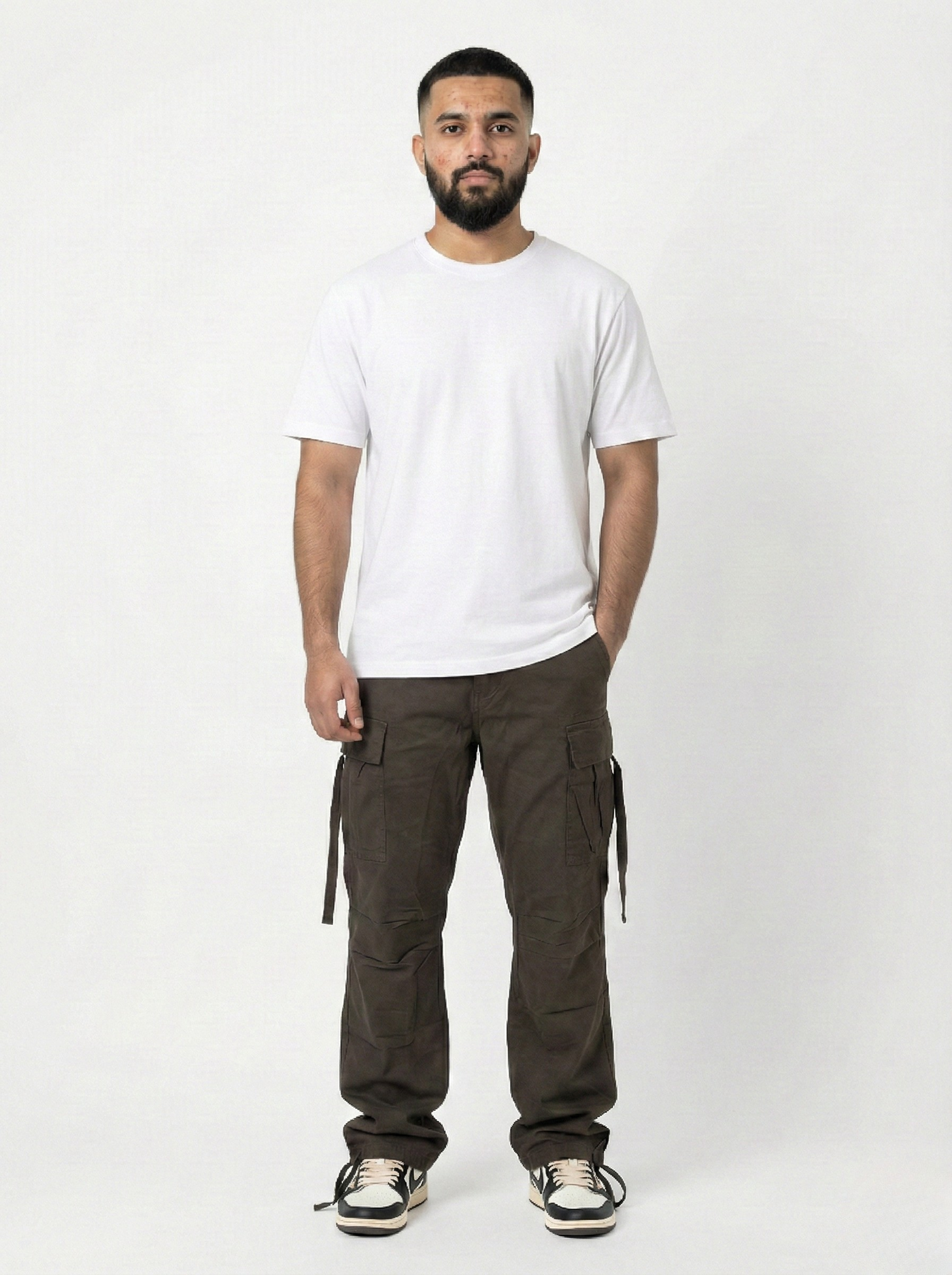 Brown Cargo Pants
