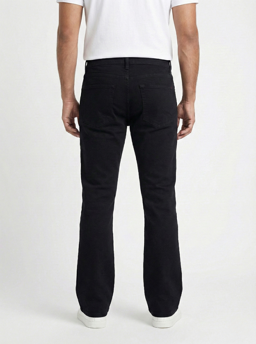 Black Bootcut Stretchable Jeans
