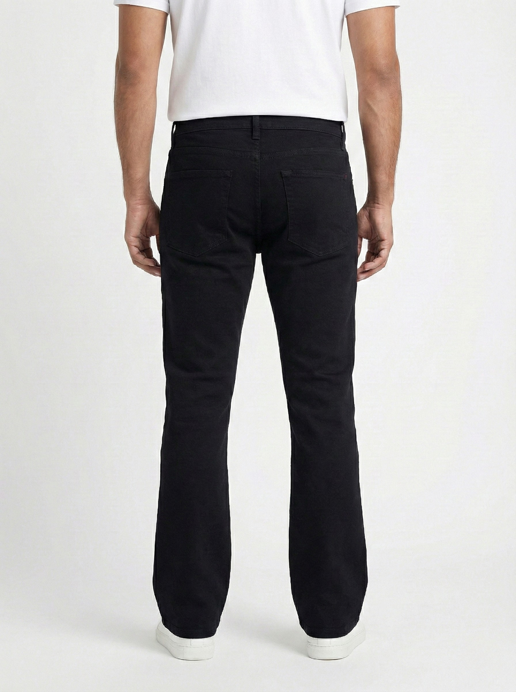 Black Bootcut Stretchable Jeans