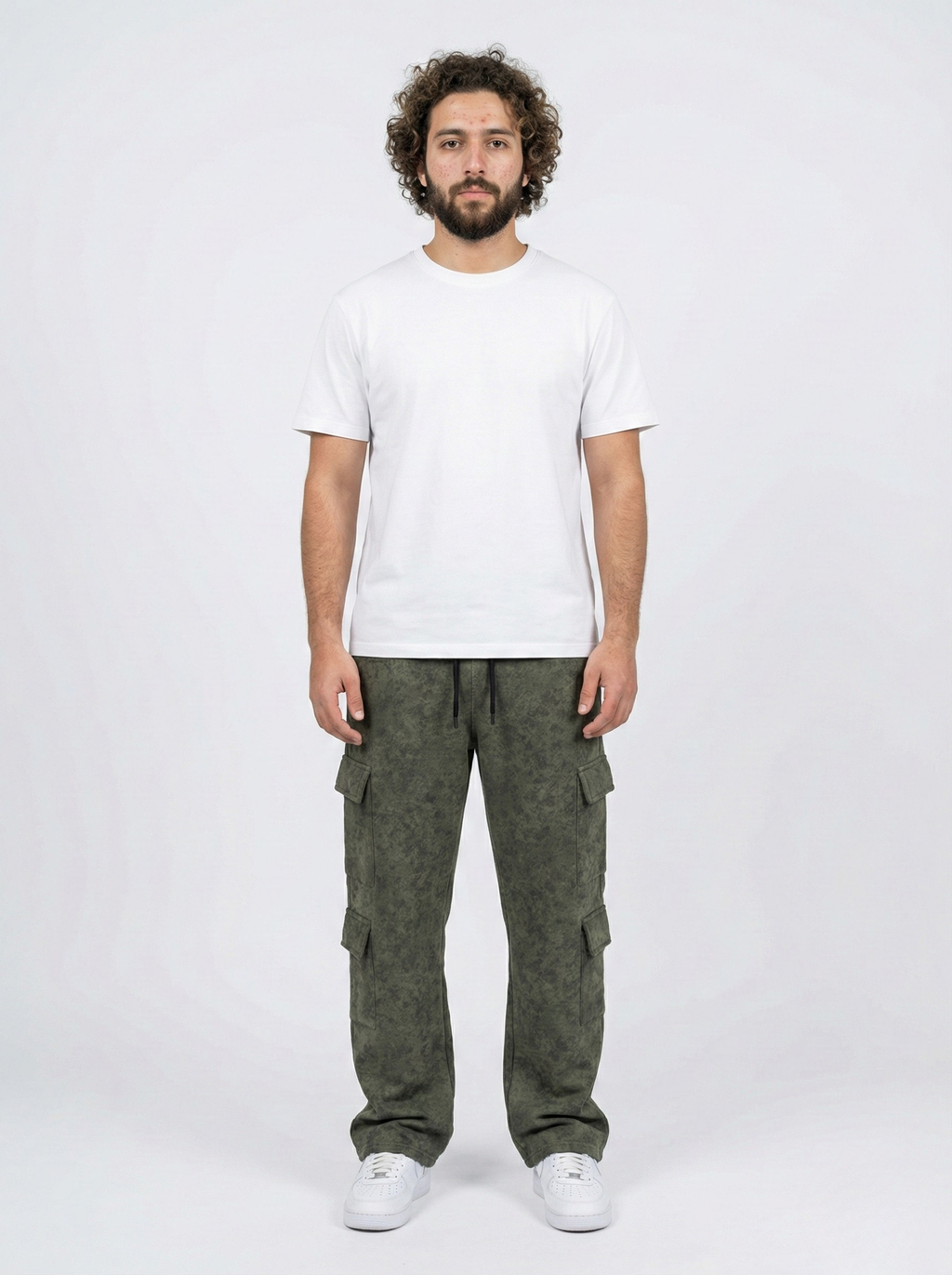 Green Cargo Fleece Lower