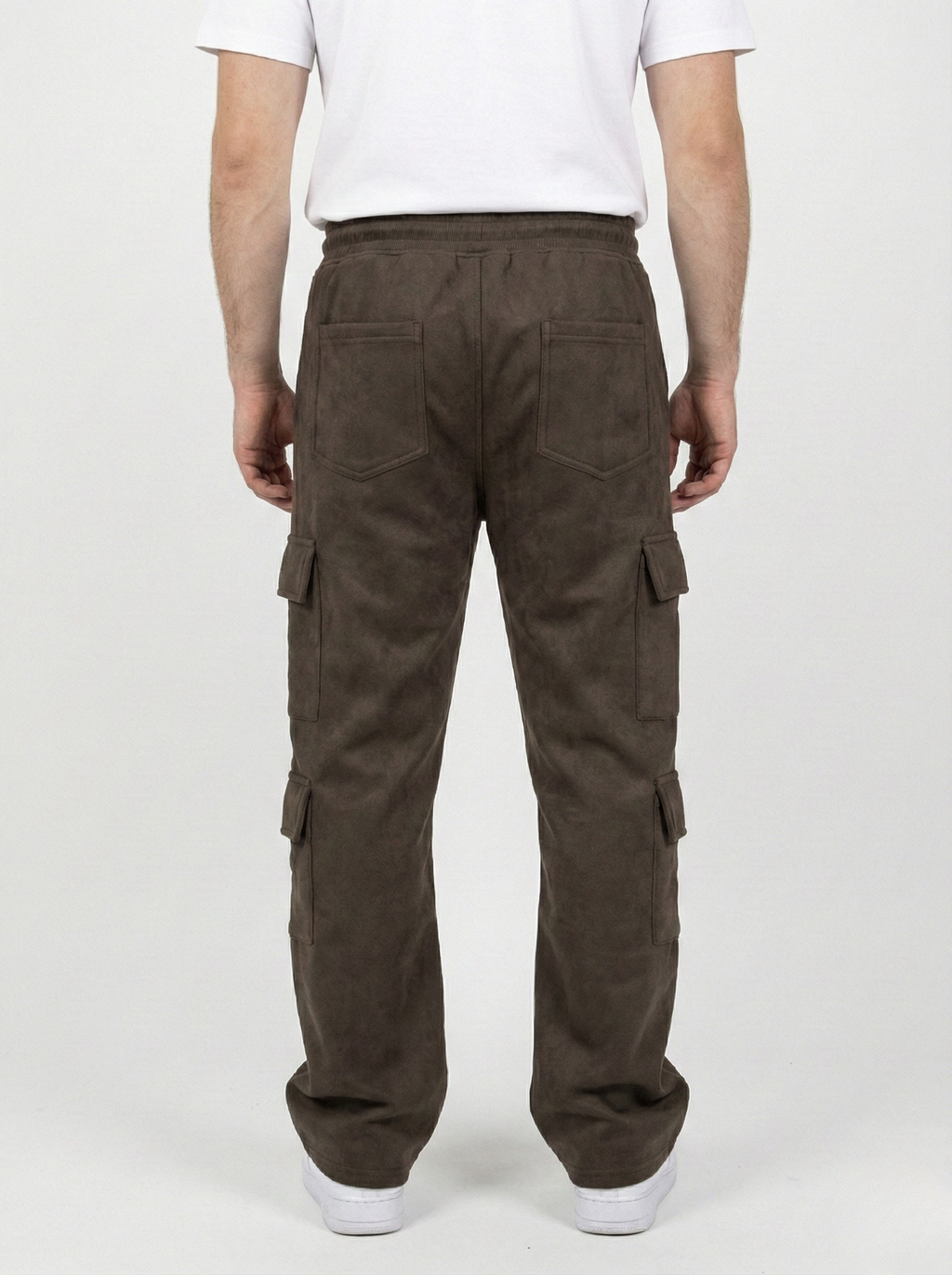 Brown Cargo Fleece Lower