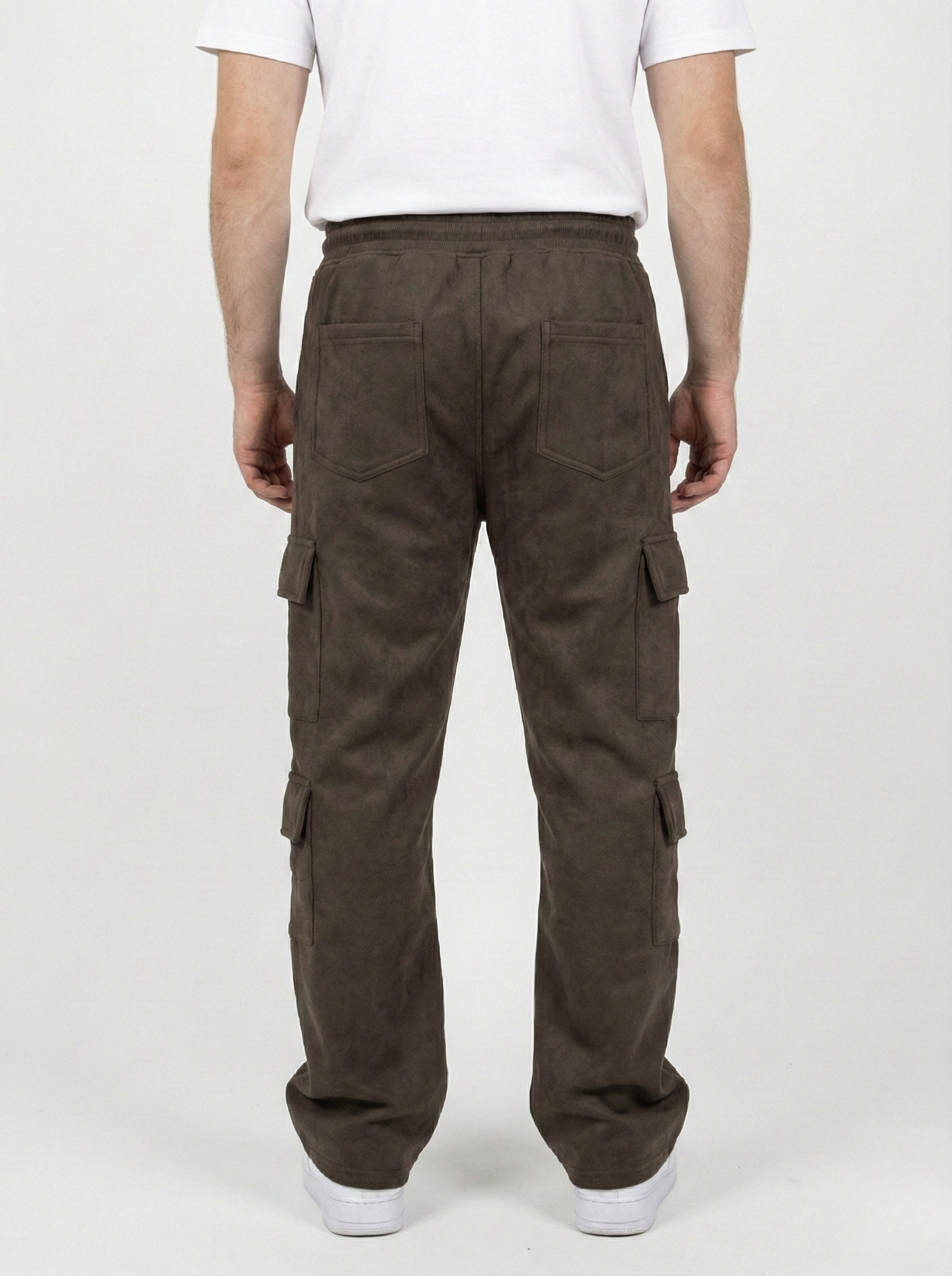 Brown Cargo Fleece Lower