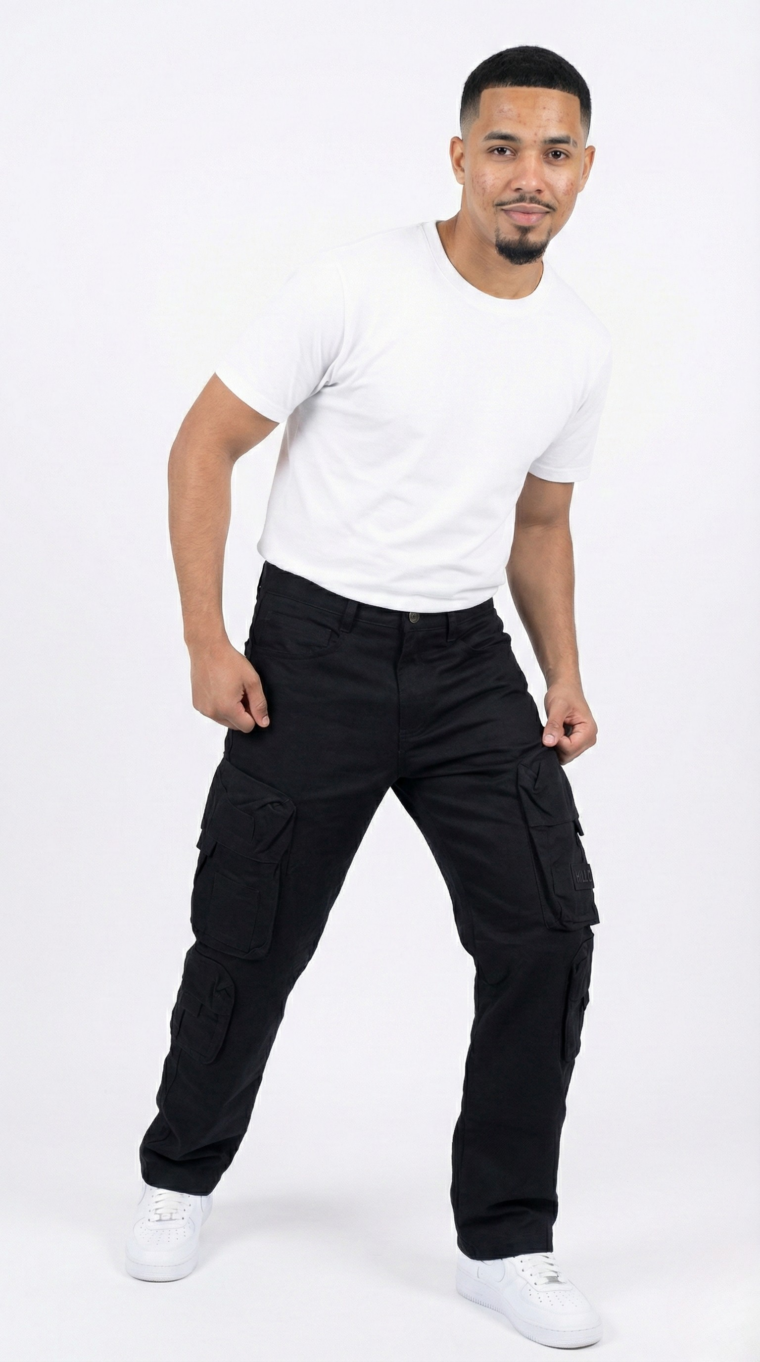Black Cargo Pants