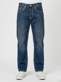 Blue Straight-Fit Jeans