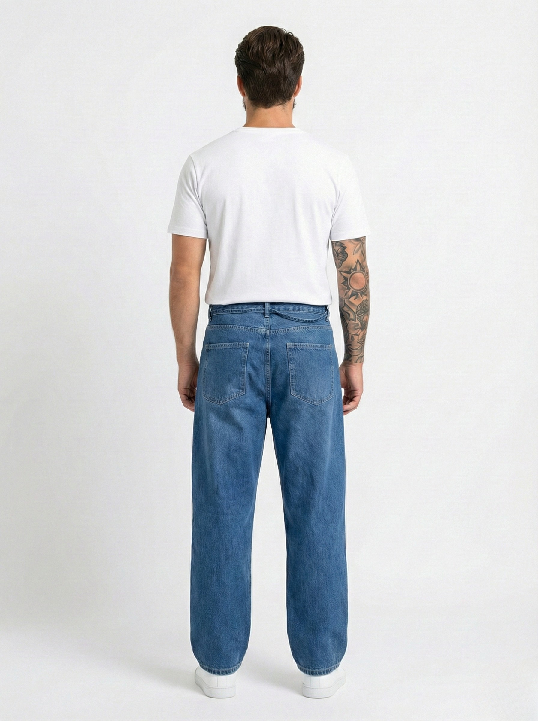 Blue Baggy Jeans
