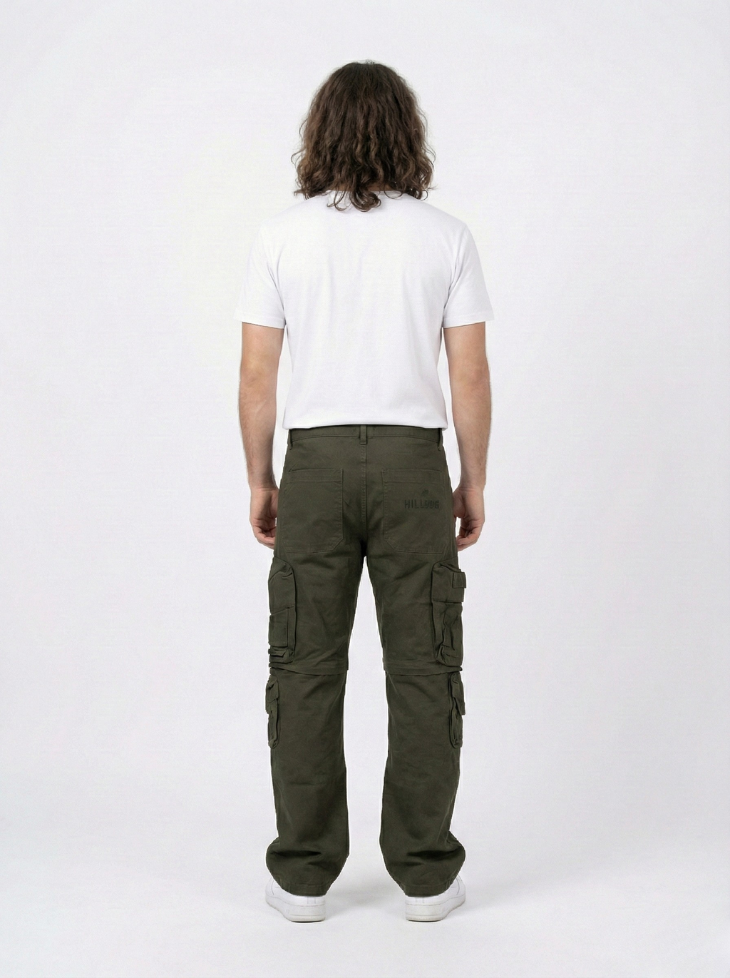Dark Olive Cargo Pants