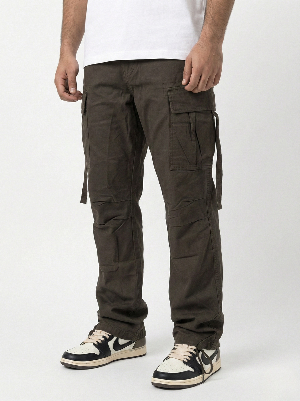 Brown Cargo Pants