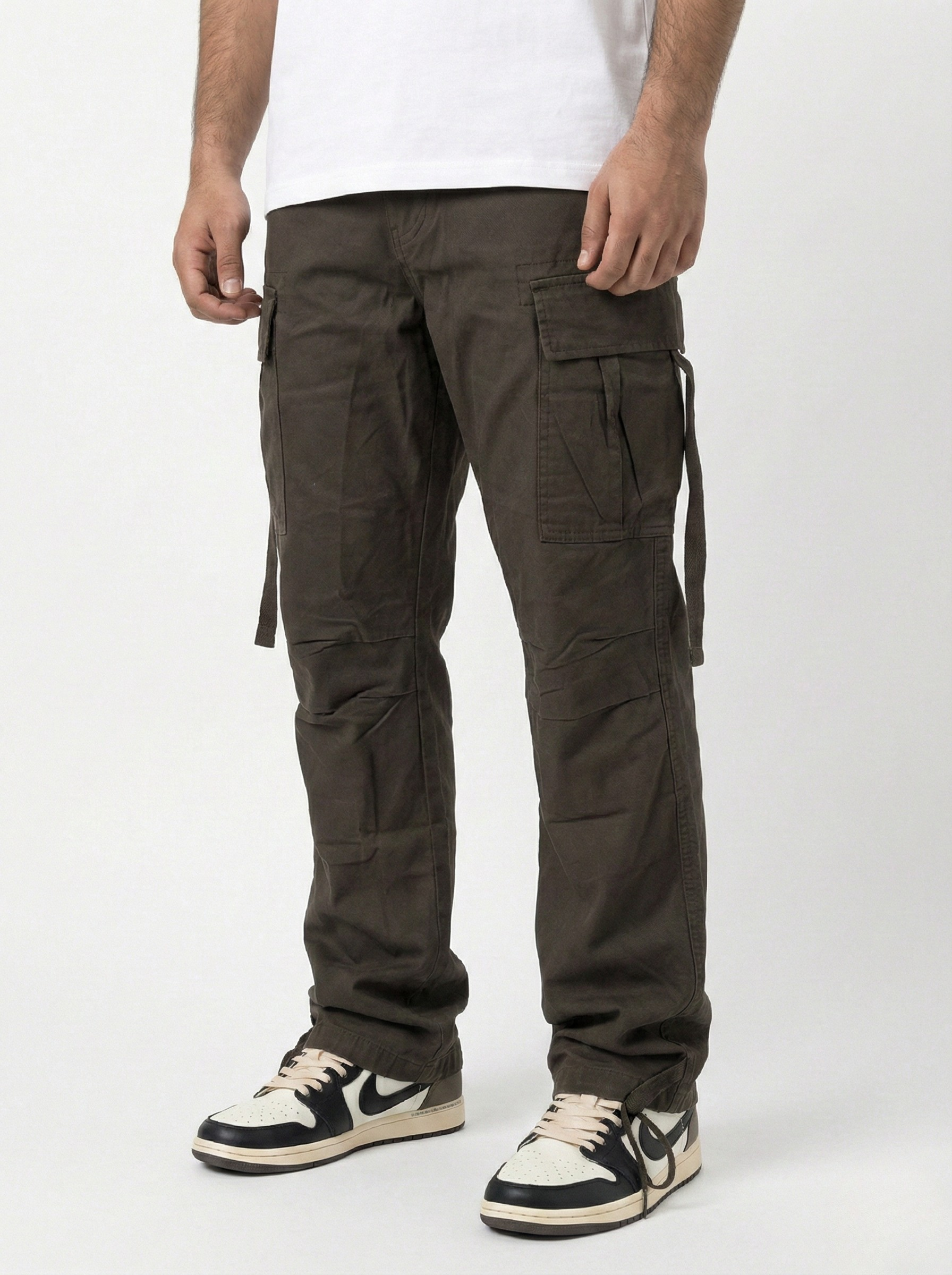 Brown Cargo Pants