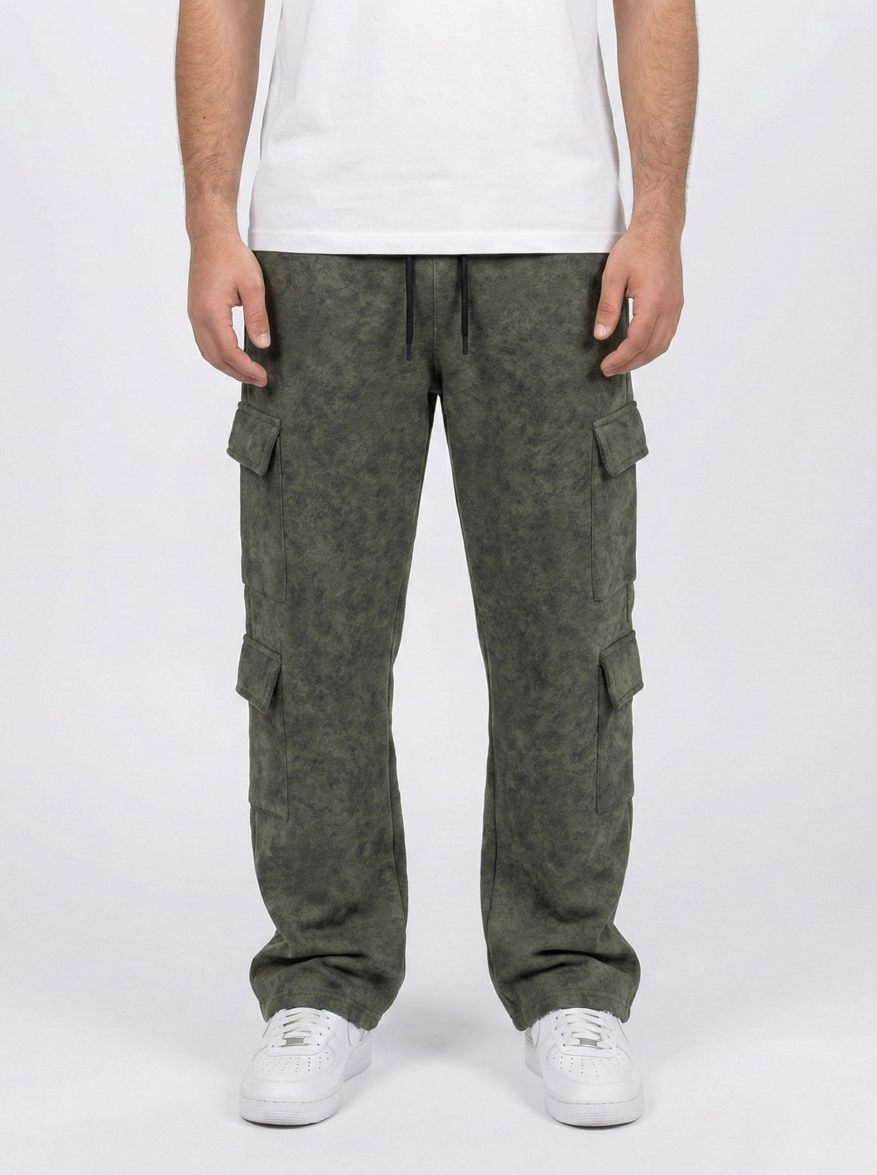 Green Cargo Fleece Lower