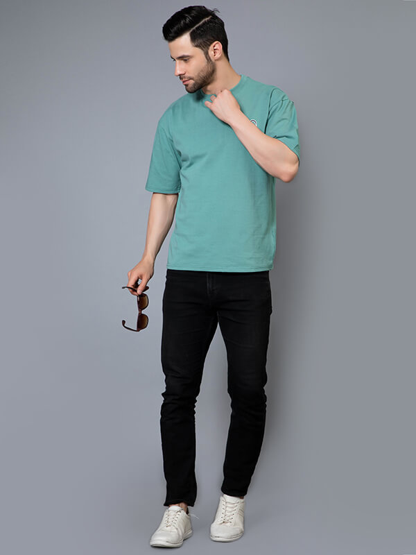 Hd mint eye oversized Tshirt