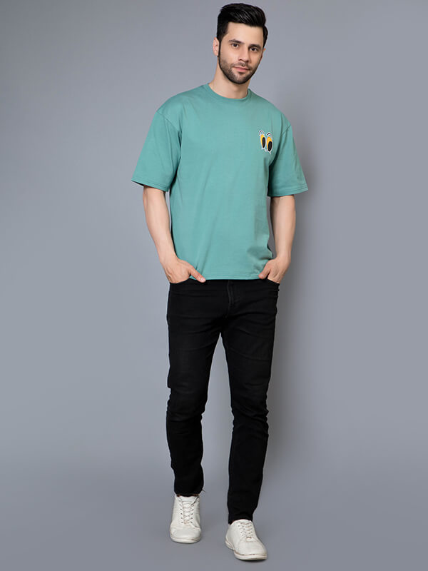 Hd mint eye oversized Tshirt