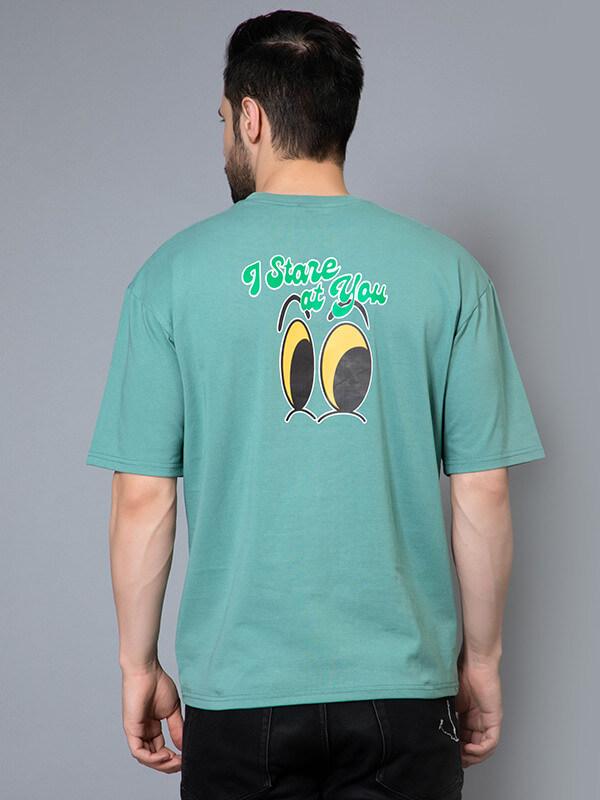 Hd mint eye oversized Tshirt