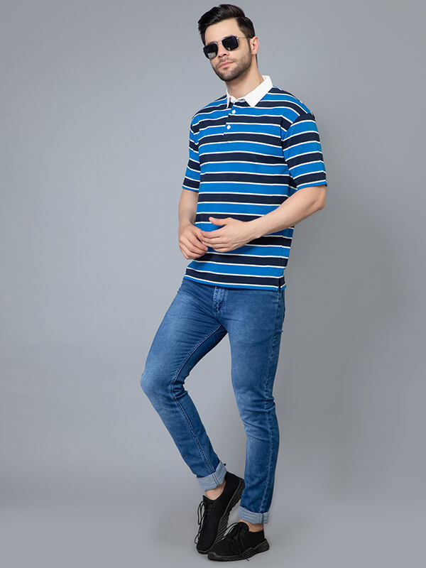 Hd Royal blue stripe