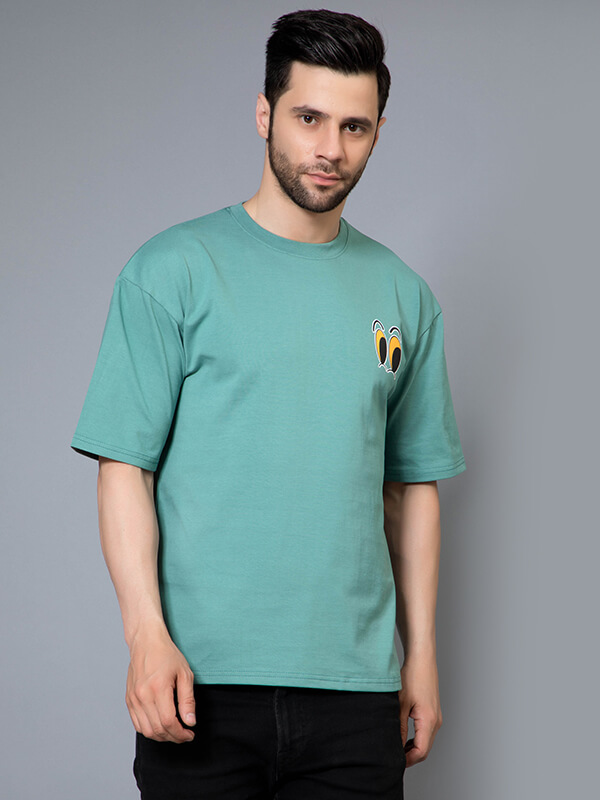 Hd mint eye oversized Tshirt